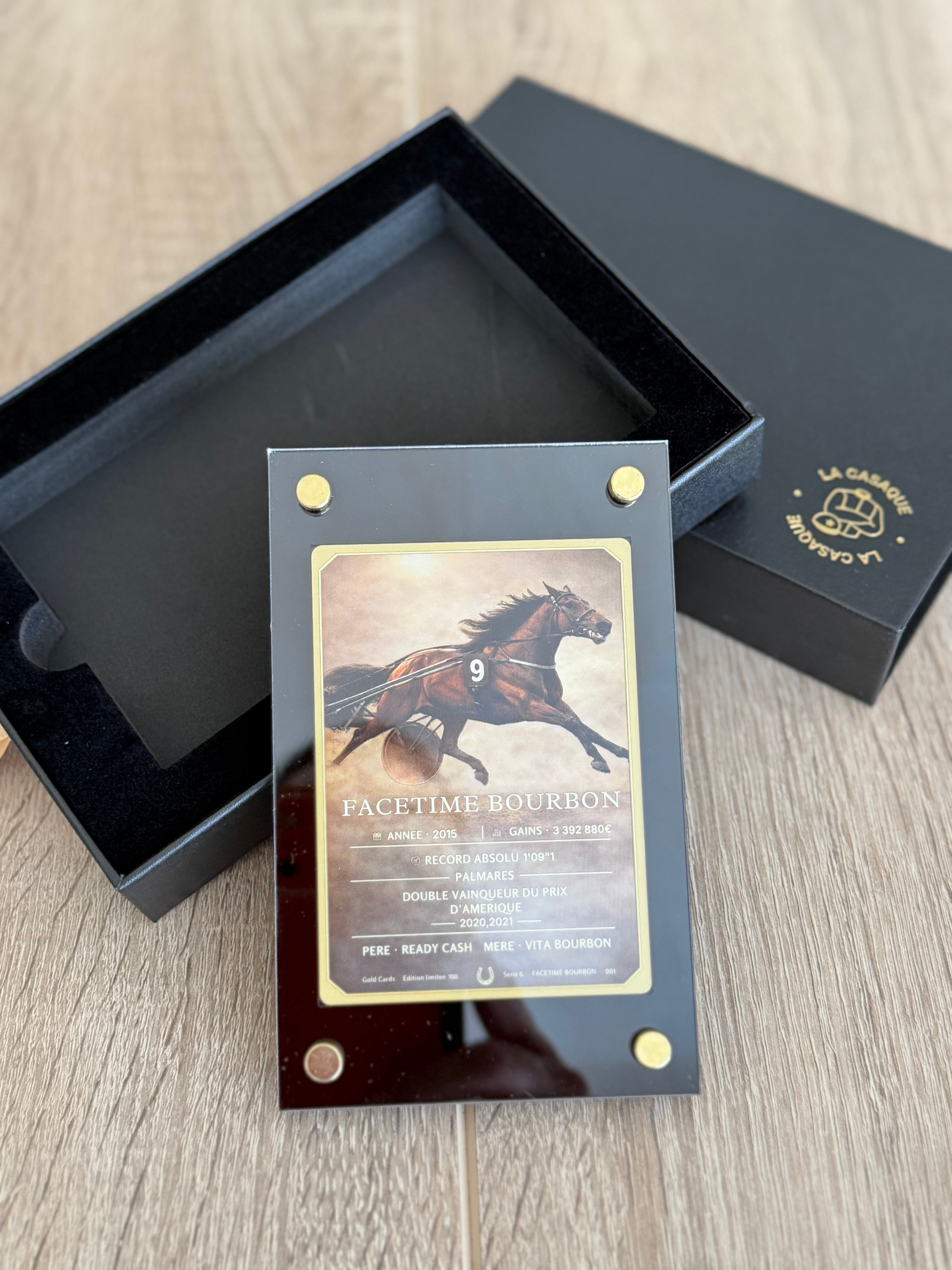GOLD CARDS - Édition Limitée 100 - Série 1 - FACE TIME BOURBON