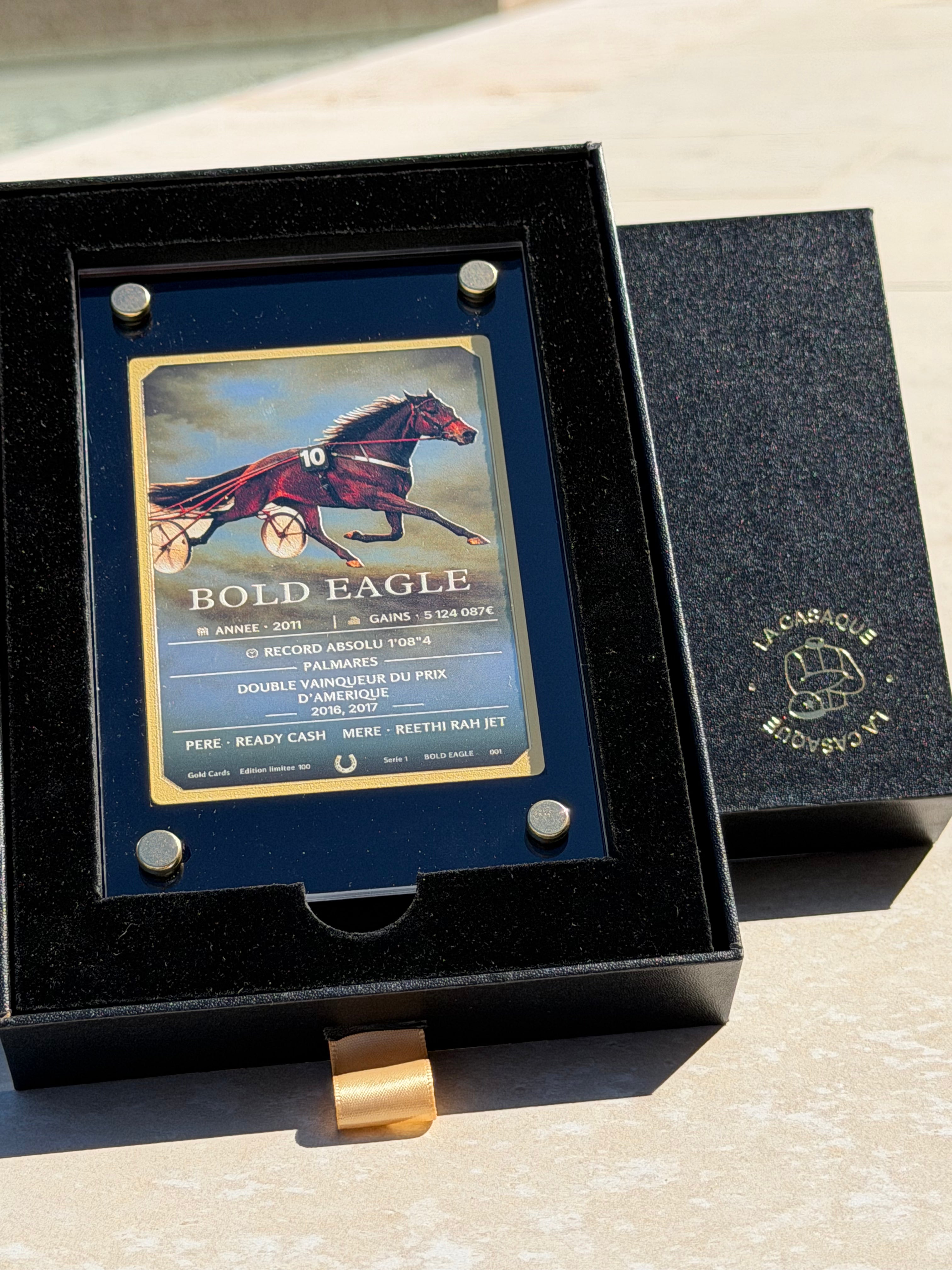 GOLD CARDS - Édition Limitée 100 - Série 1 - BOLD EAGLE