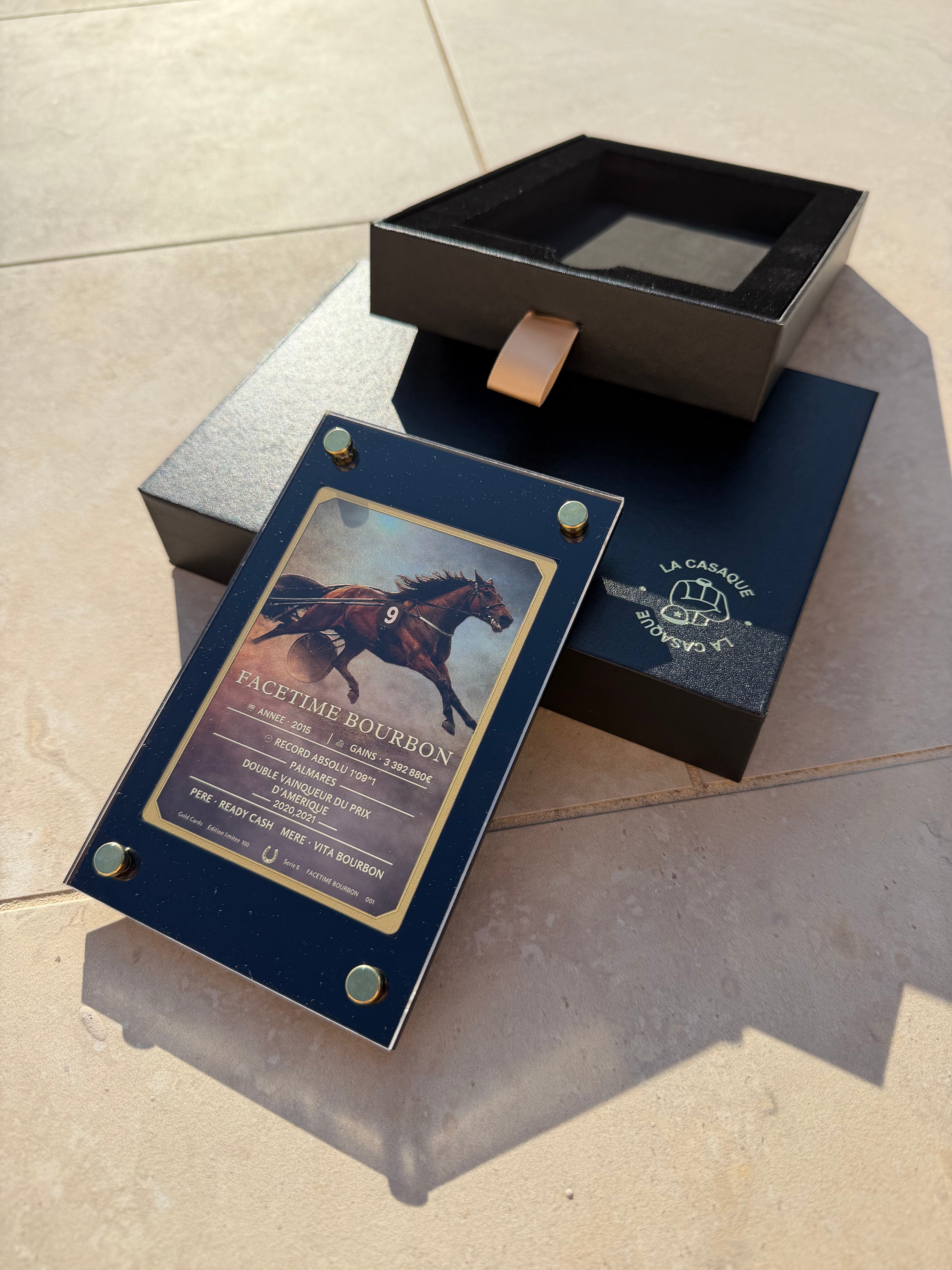 GOLD CARDS - Édition Limitée 100 - Série 1 - FACE TIME BOURBON