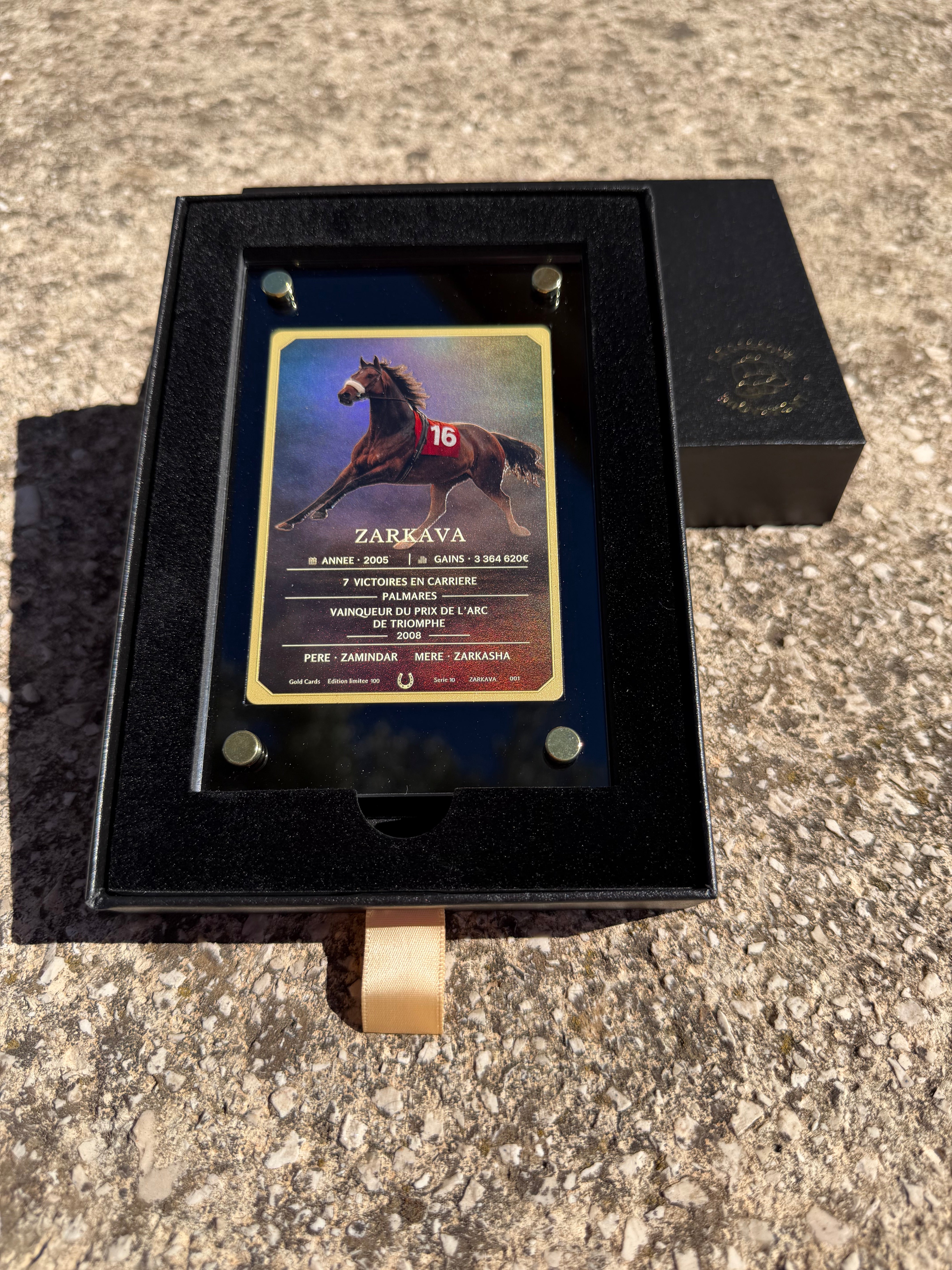 GOLD CARDS - Édition Limitée 100 - Série 1 - ZARKAVA