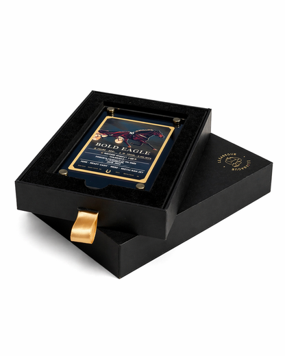 GOLD CARDS - Édition Limitée 100 - Série 1 - BOLD EAGLE
