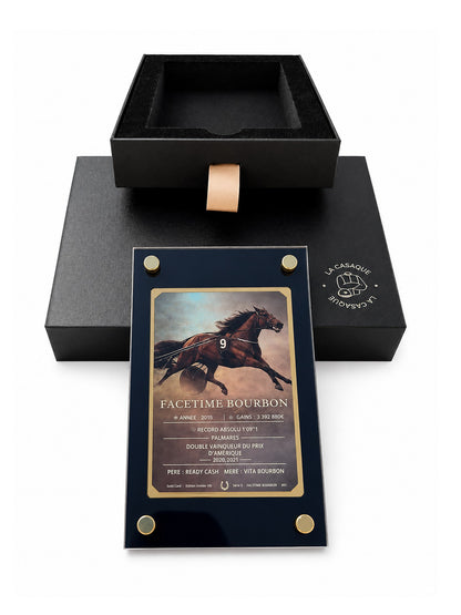 Gold Card Face Time Bourbon sortie de son écrin